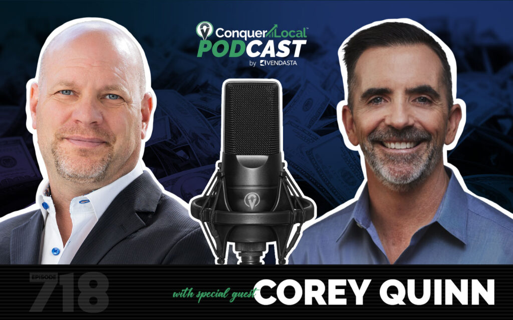 Podcast Cover Image: Escape Founder-Led Sales: How Specialization Can Help Your Agency Grow Featuring Corey Quinn